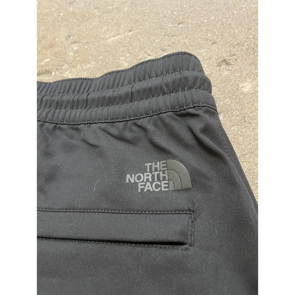 The North Face Pants Mens 34 Black‎ Softshell Hiking Elastic Waist Zip Fly Trail